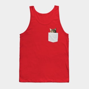 Pocket Cat Tank Top